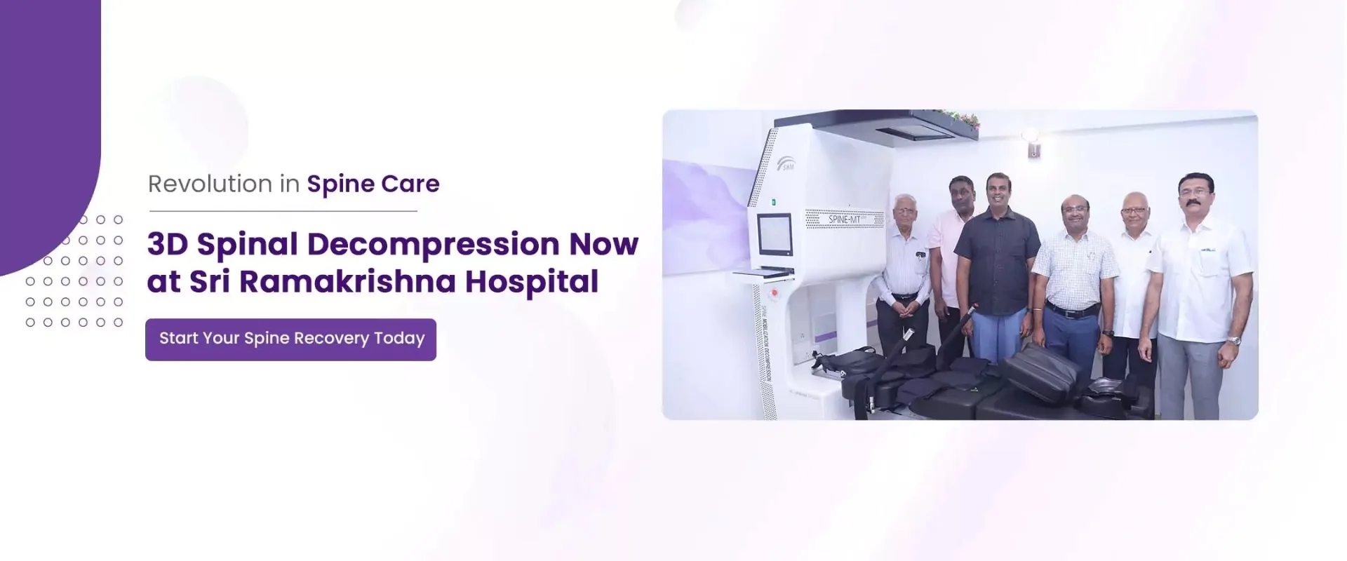3D Spinal Decompression Treatment in Coimbatore